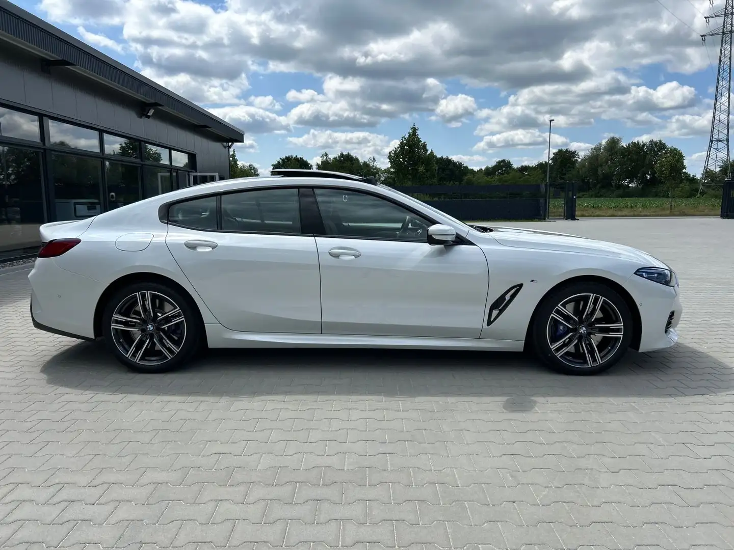 BMW 840 d xDr. M Sport -HUD-Pano-Harman&K-Softcl-360K Blanc - 2