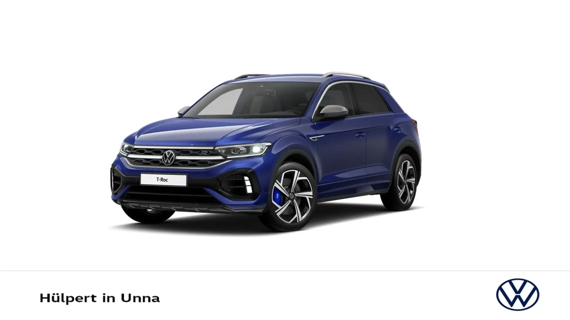 Volkswagen T-Roc 2.0 R 4X4 CAM ACC LM18 EKLAPPE NAVI SITZHZ Azul - 1