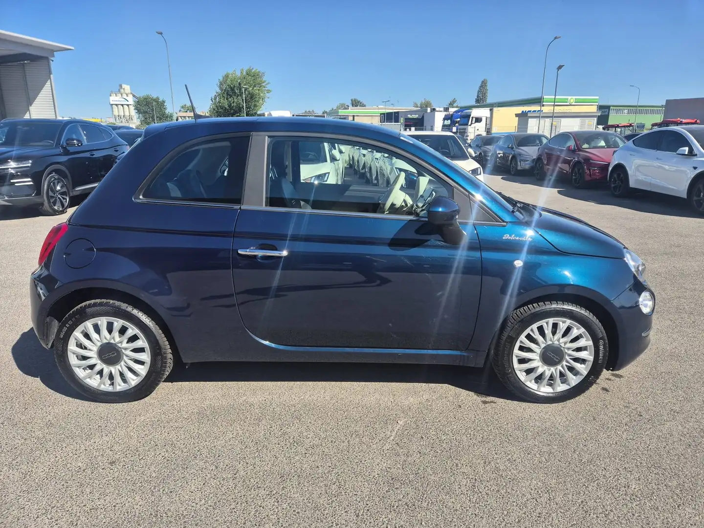 Fiat 500 Dolcevita Blau - 2