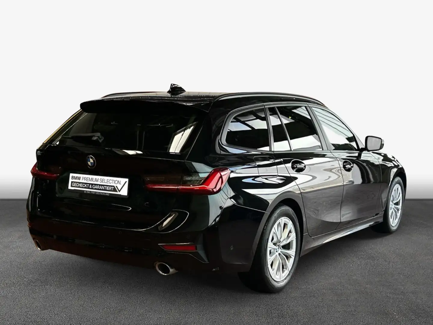 BMW 320 d Touring Aut. Advantage, AHK, Alarmanlage, Sit Negro - 2