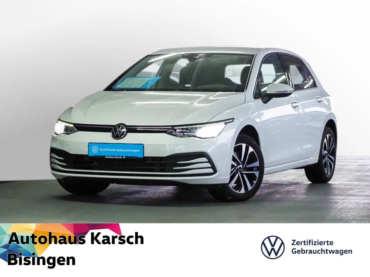 Volkswagen Golf VIII 1.0 TSI United NAVI, PDC, SH Bluetooth Weiß - 1