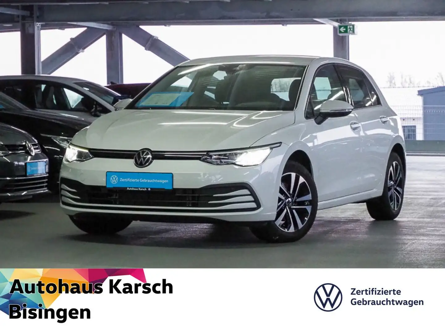 Volkswagen Golf VIII 1.0 TSI United NAVI, PDC, SH Bluetooth Blanco - 1