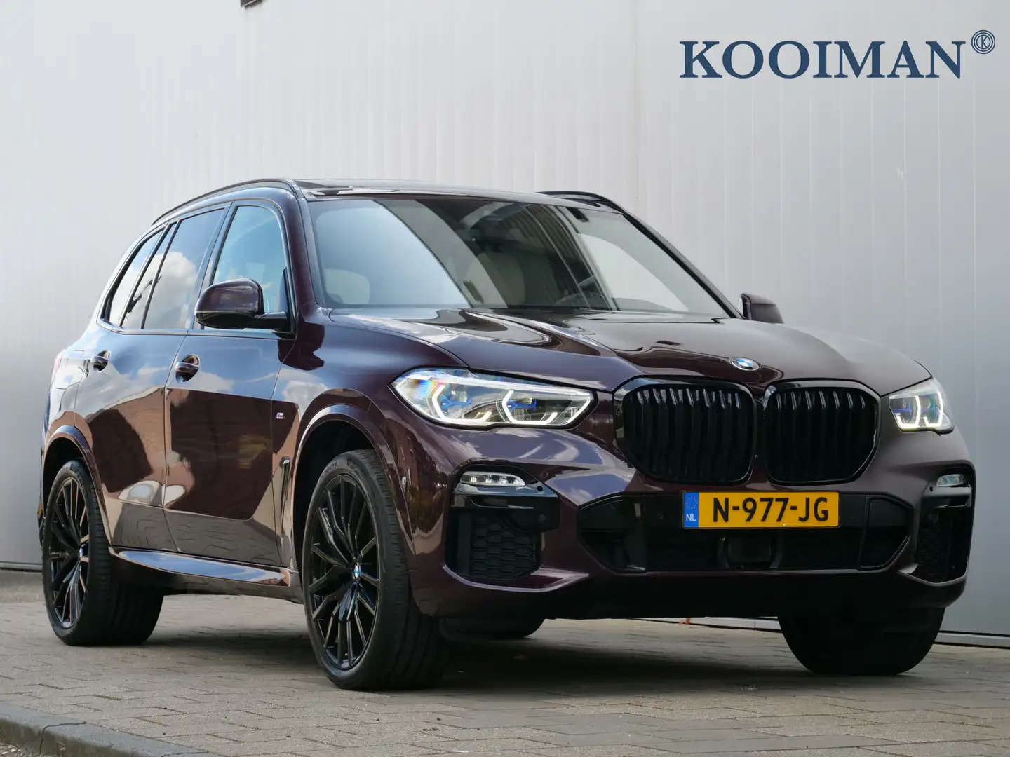 BMW X5 xDrive40d High Executive 340pk Automaat Leder / Sc Rood - 1