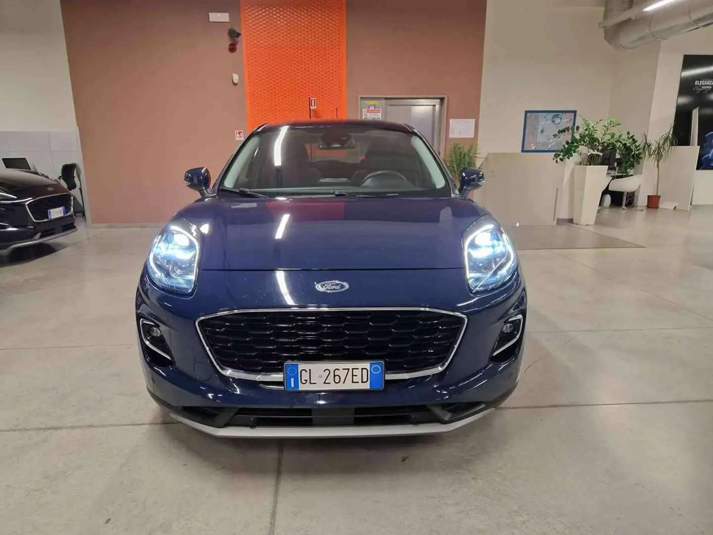 Ford Puma 1.0 EcoBoost Hybrid 125 CV S&S Titanium Blu/Azzurro - 2