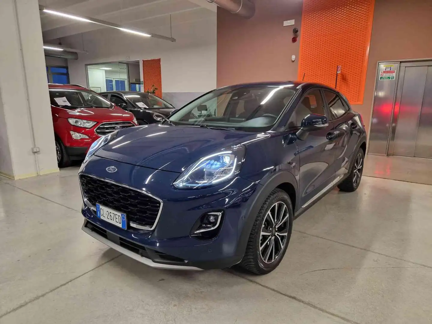 Ford Puma 1.0 EcoBoost Hybrid 125 CV S&S Titanium Blu/Azzurro - 1