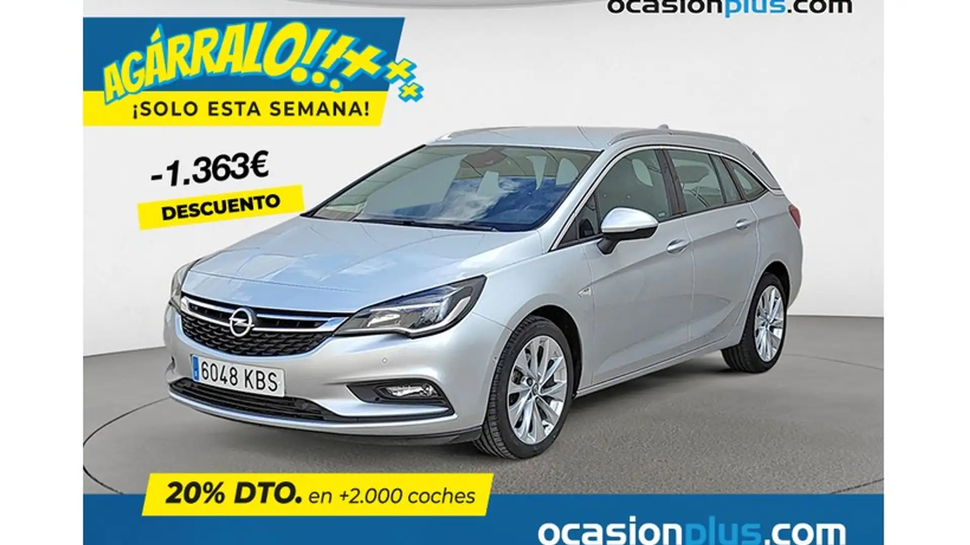 Opel Astra ST 1.6CDTi S/S Excellence 136 Zilver - 1