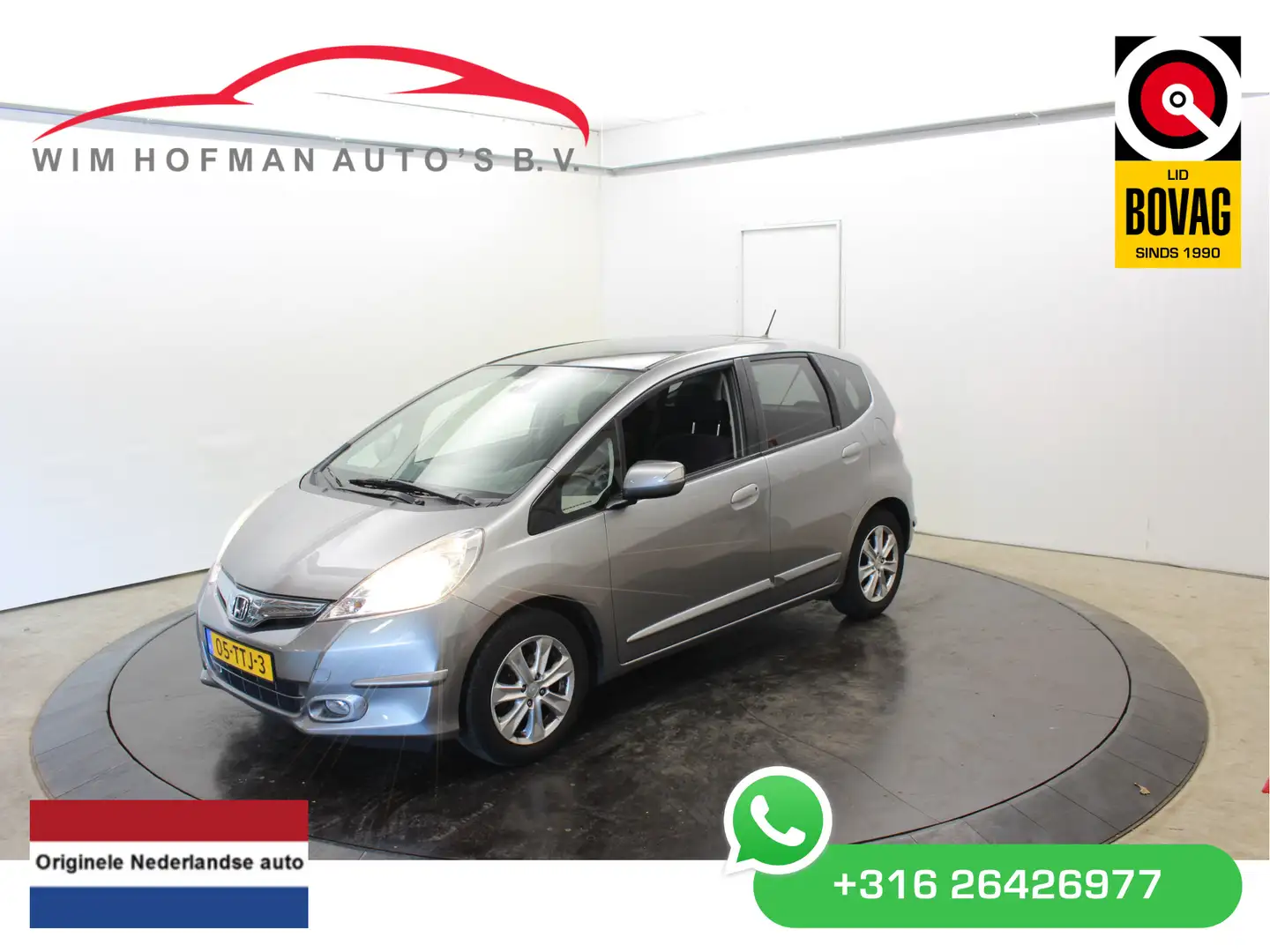 Honda Jazz 1.4 Hybrid Elegance Automaat Climaat Pano Camera C Grijs - 1