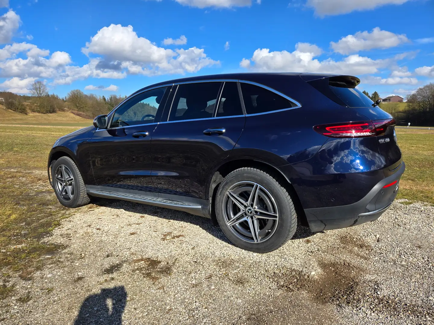Mercedes-Benz EQC 400 4MATIC 80kWh Aut. MultiBeam 360° Memory JungeStern Blauw - 2