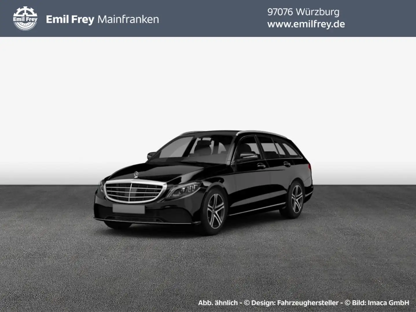 Mercedes-Benz C 180 C-Klasse Schwarz - 1