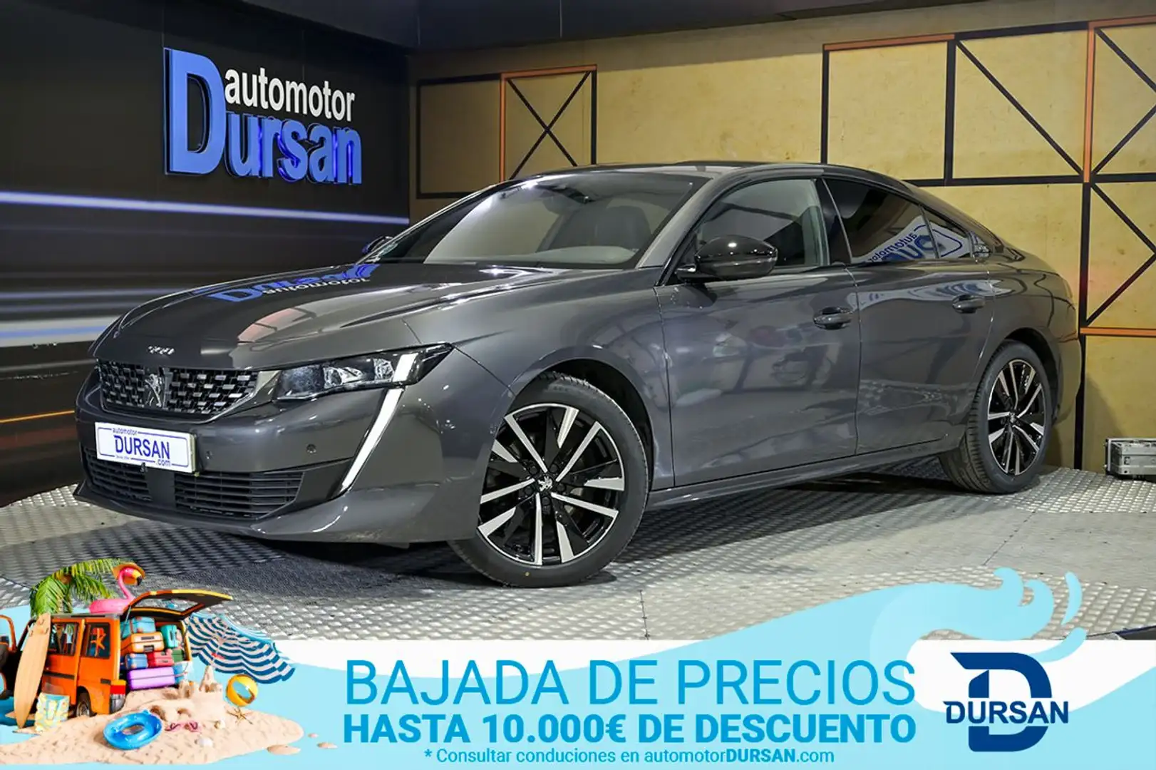 Peugeot 508 1.5BlueHDi S&S GT Pack EAT8 130 Gris - 1