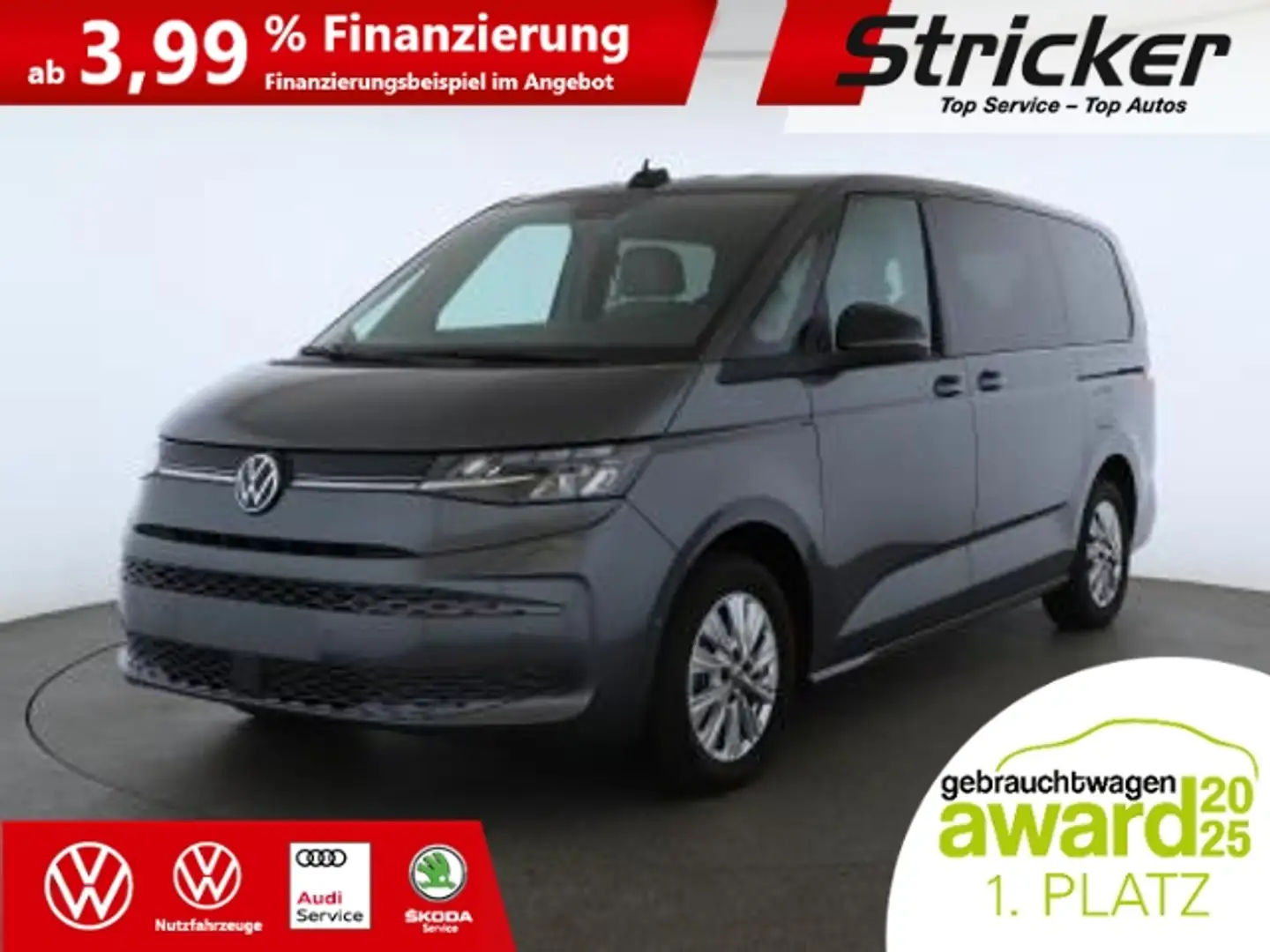 Volkswagen T7 Multivan Lang Life 2.0TDI DSG 481,-ohne Anzahlung AHK Vis- Grau - 2