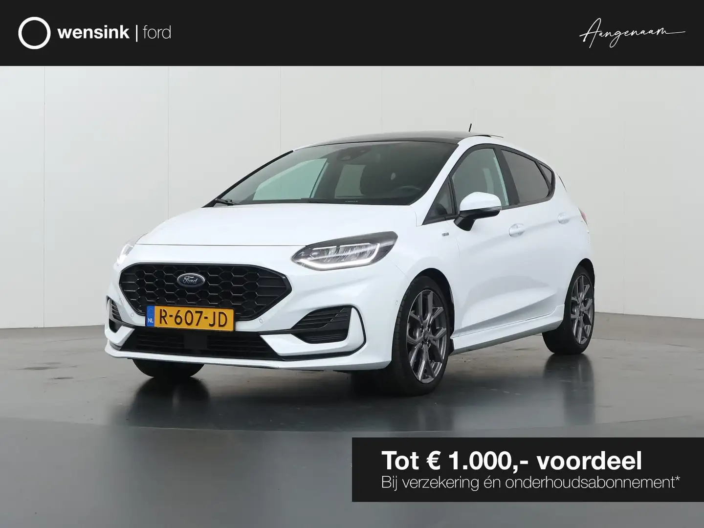 Ford Fiesta 1.0 EcoBoost Hybrid ST-Line X | Panoramadak | Wint Wit - 1