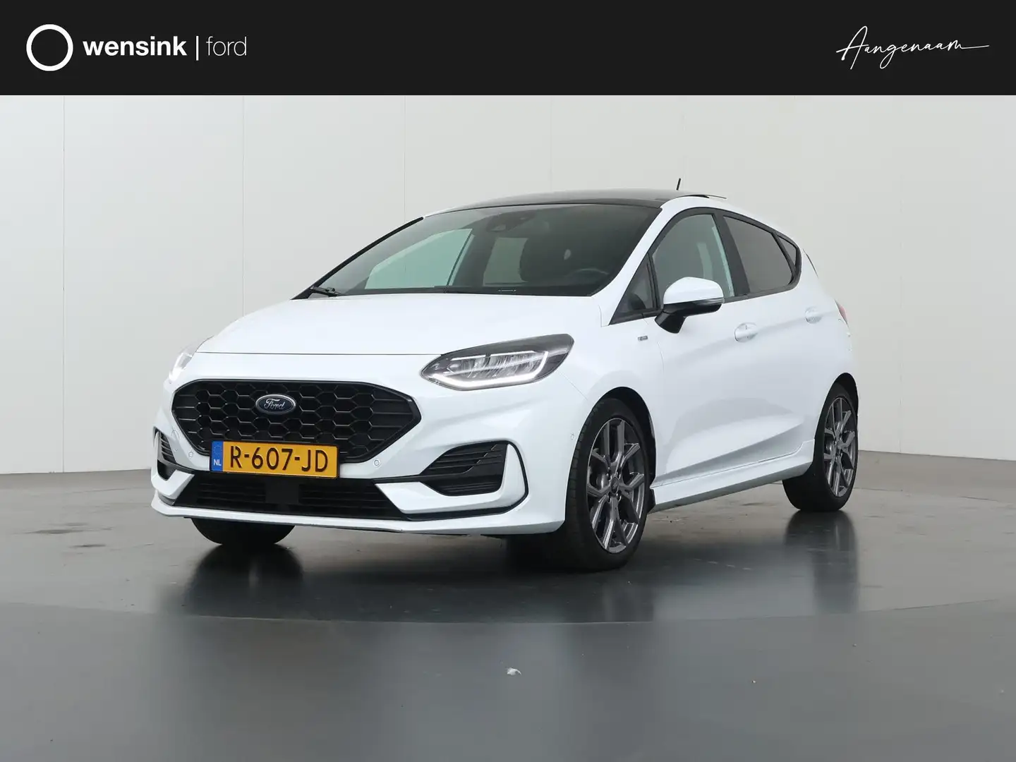 Ford Fiesta 1.0 EcoBoost Hybrid ST-Line X | Panoramadak | Wint Blanc - 1