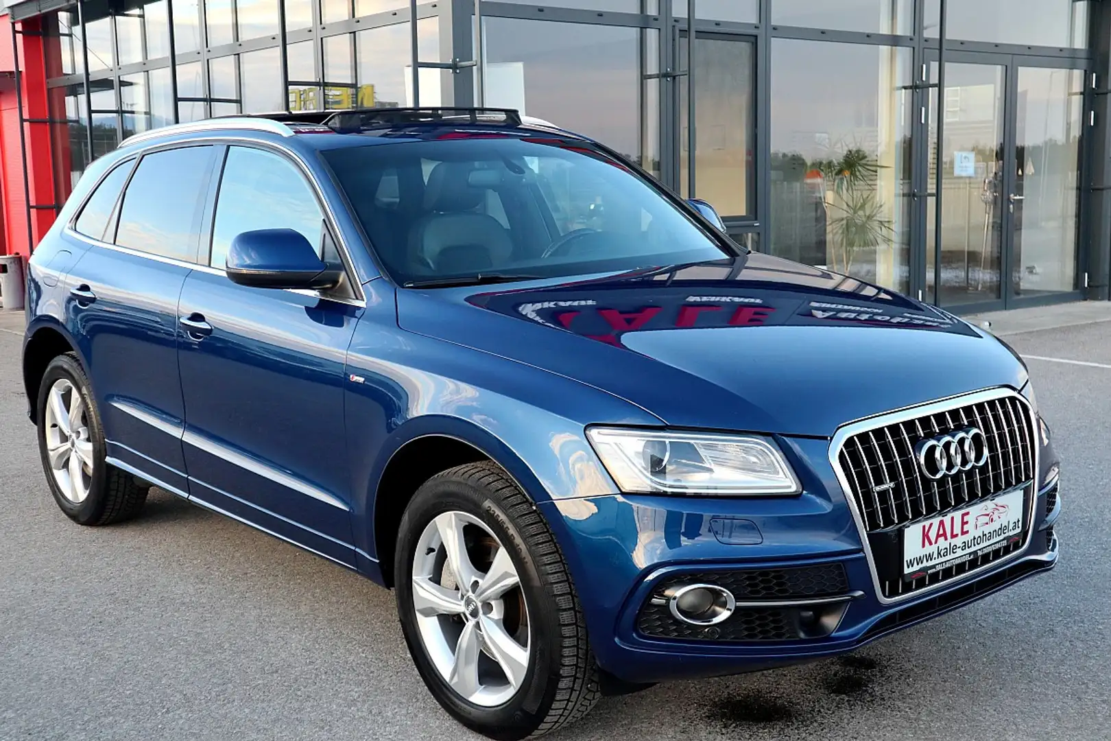 Audi Q5 3,0 TDI quattro S-tronic *S-Line* Deutsche Zula... Blau - 2