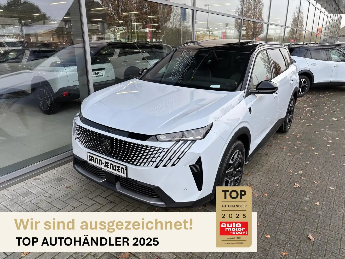 Peugeot 5008 GT 145 MHEV EAT 7-Sitz ACC Air-Paket Pano Wit - 1