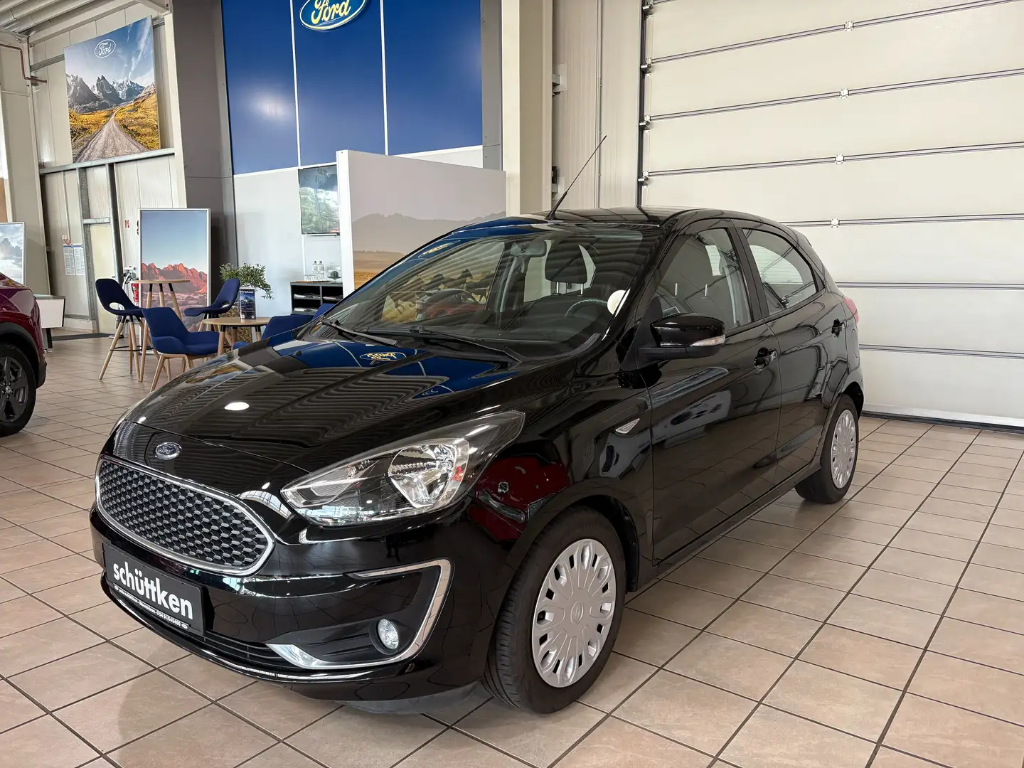 Ford Ka/Ka+ Cool & Sound Klima, Sitzhzg, Radio USB/BT, beh.WSS Noir - 1