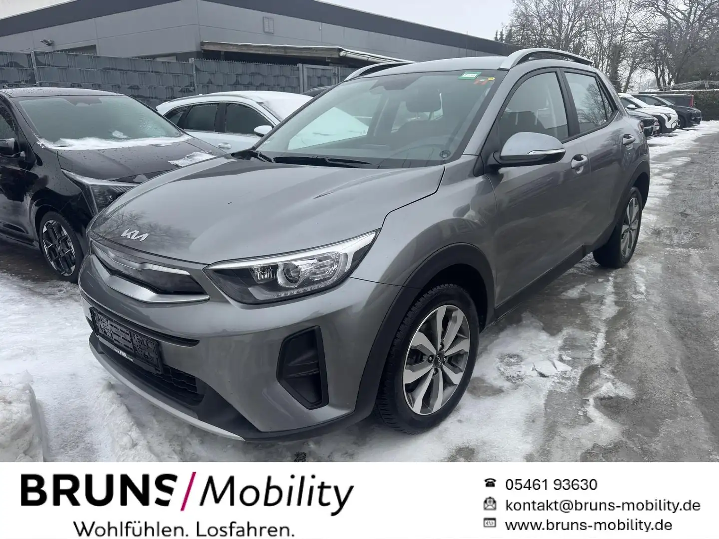 Kia Stonic Vision 1.0 TGDI Automatik Navi Kamera Sitzheizung Gris - 1