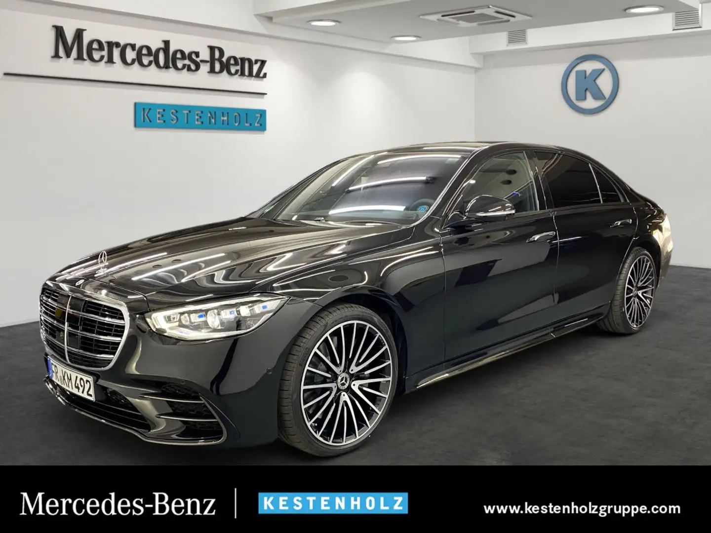 Mercedes-Benz S 600 S 580 L 4Matic AMG+NIGHT+PANO+HANDS-FREE Zwart - 1