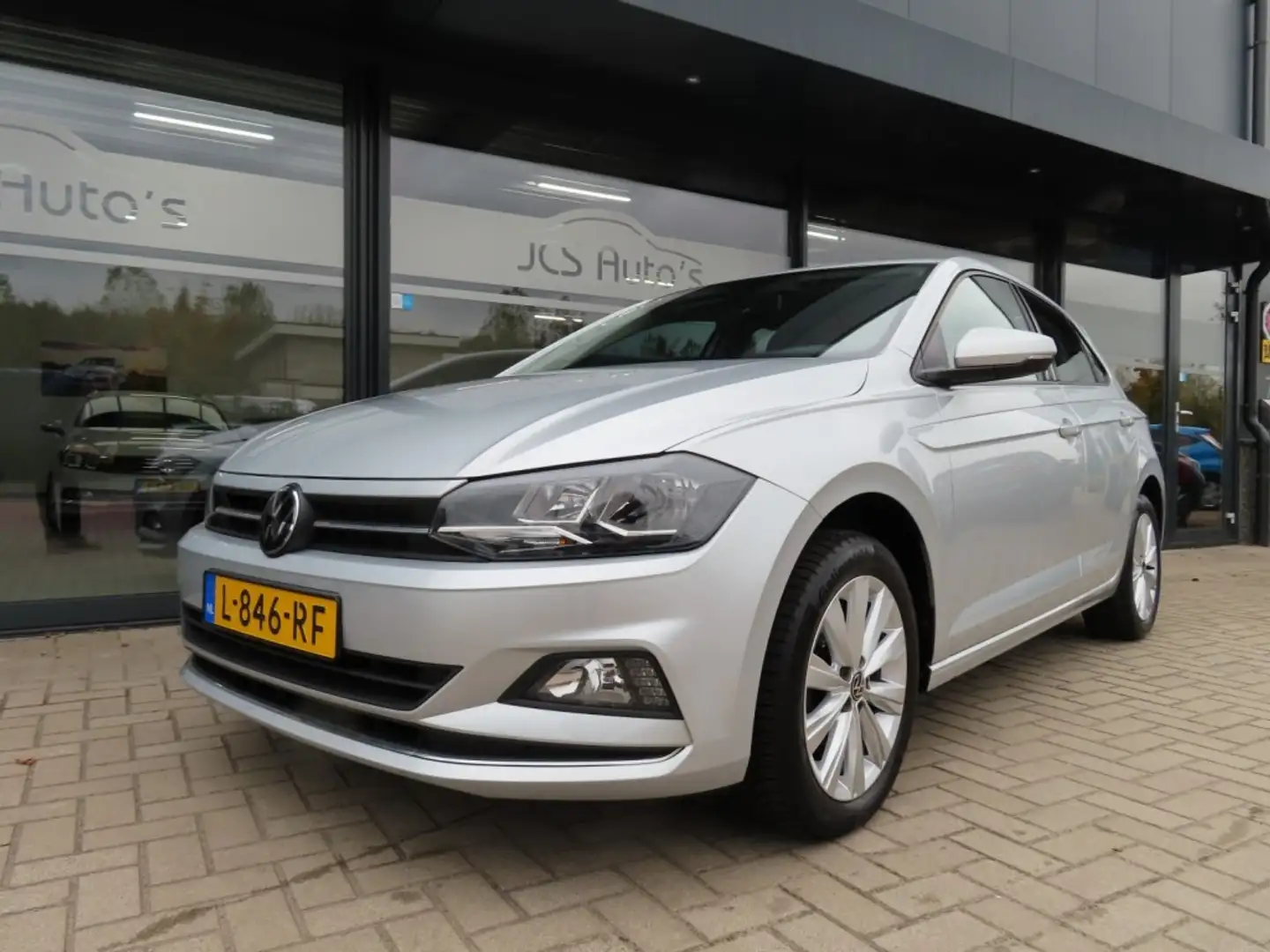 Volkswagen Polo 1.0 TSI Highline Ecc Adapt Cruise Navi 2021 Gris - 1