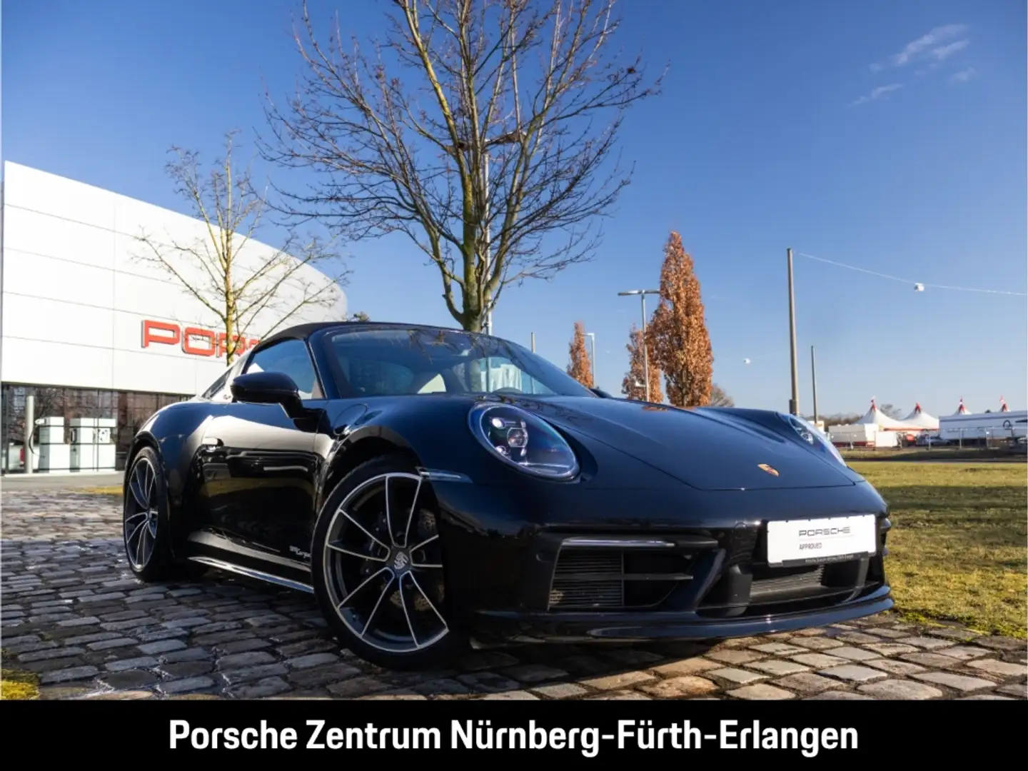 Porsche 992 911 Targa 4 SportDesign Sportsitz Spurhalteassiste Schwarz - 2