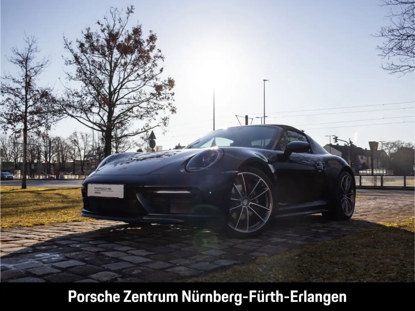 Porsche 992 911 Targa 4 SportDesign Sportsitz Spurhalteassiste Schwarz - 1