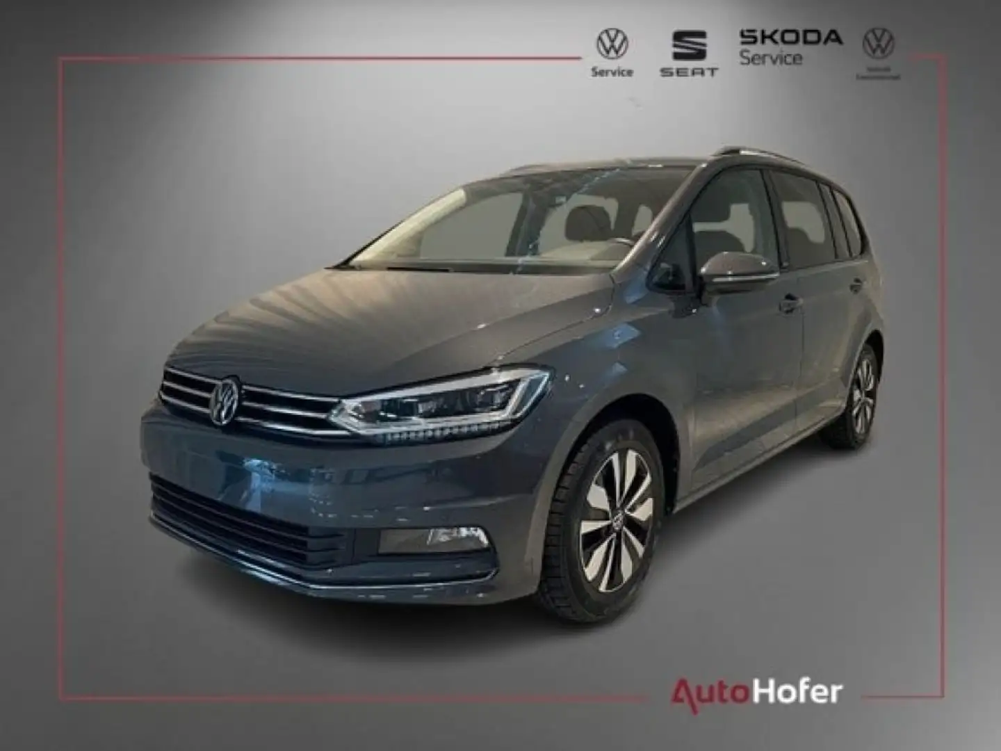 Volkswagen Touran 2.0 TDI DSG MOVE 7P Travel Assist LED Navi Cam Grigio - 1