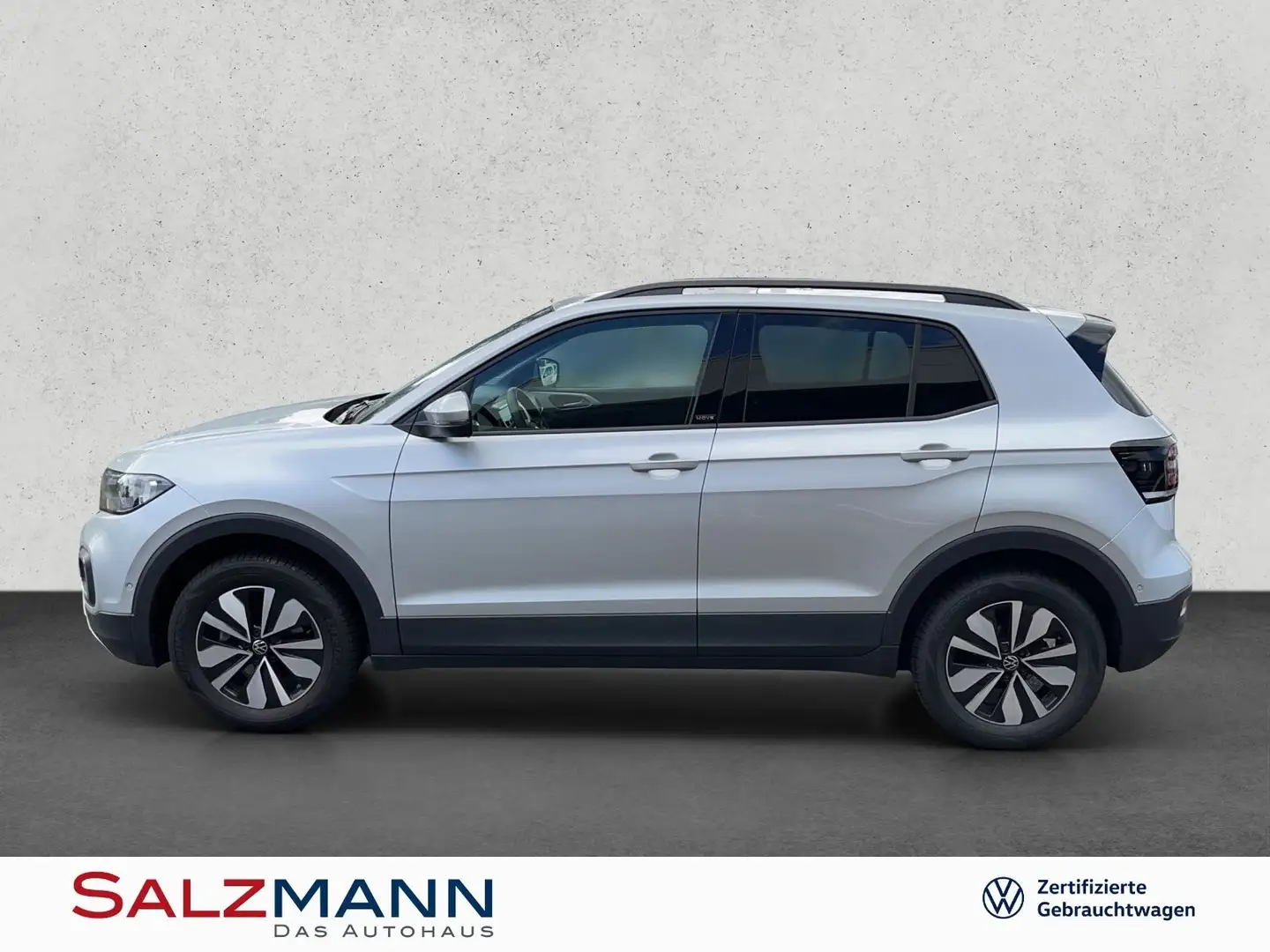 Volkswagen T-Cross 1.0 TSI DSG Move, Navi, Kamera, ACC KLIM Zilver - 2