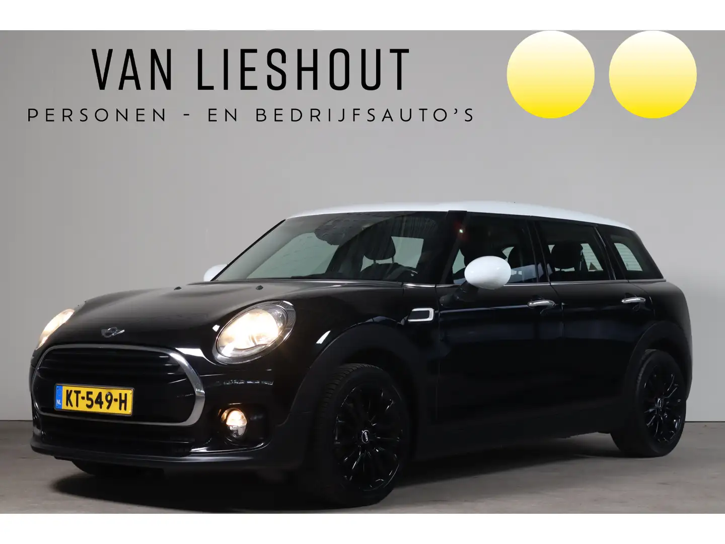 MINI Cooper Clubman Mini 1.5 Business - NL- Auto!! Airco I Radio I Nav Zwart - 1