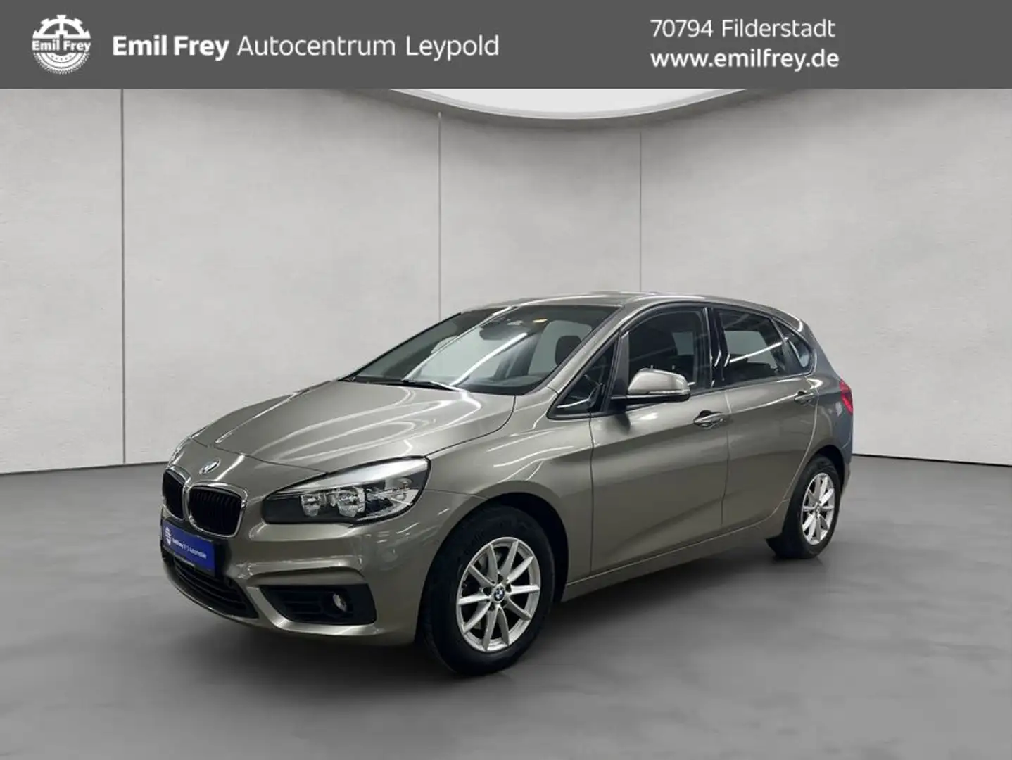 BMW 220 220i Active Tourer Advantage Navi Silber - 1