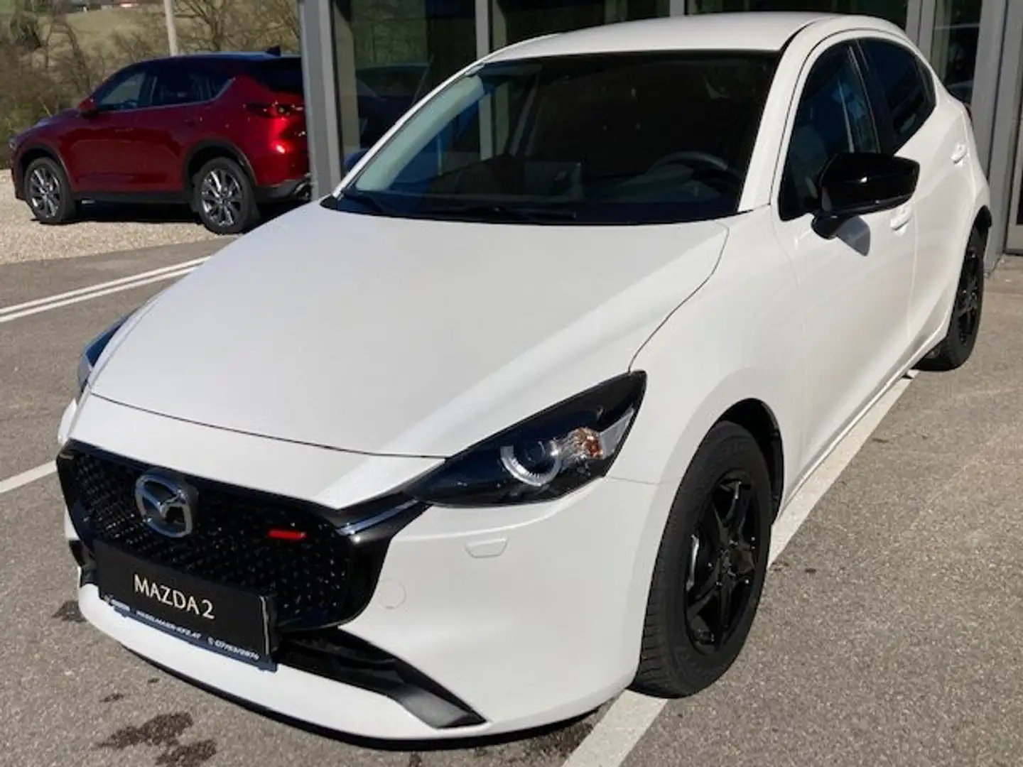 Mazda 2 Skyactiv G75 Homura, 6Jahre/150.000km Garantie Blanc - 1