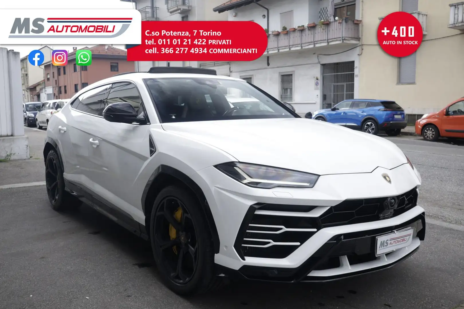 Lamborghini Urus Lamborghini Urus 4.0 Iva Esposta PROMOZIONE Unico Fehér - 1
