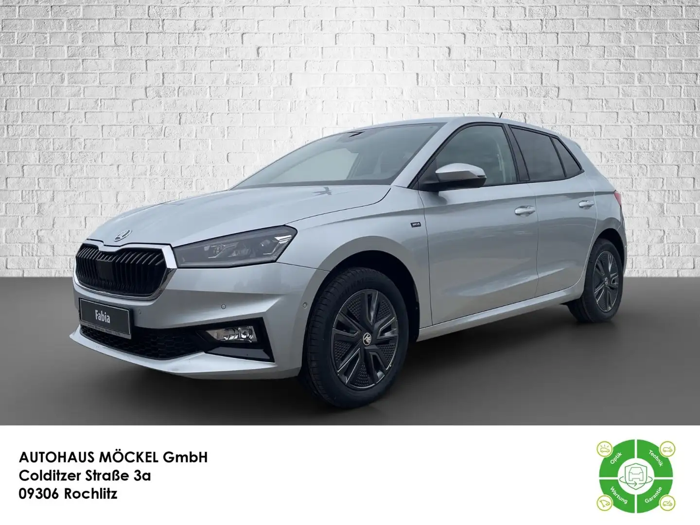 Skoda Fabia 1.0 TSI Drive LED/PDC/SmartLink/Klima Silber - 1