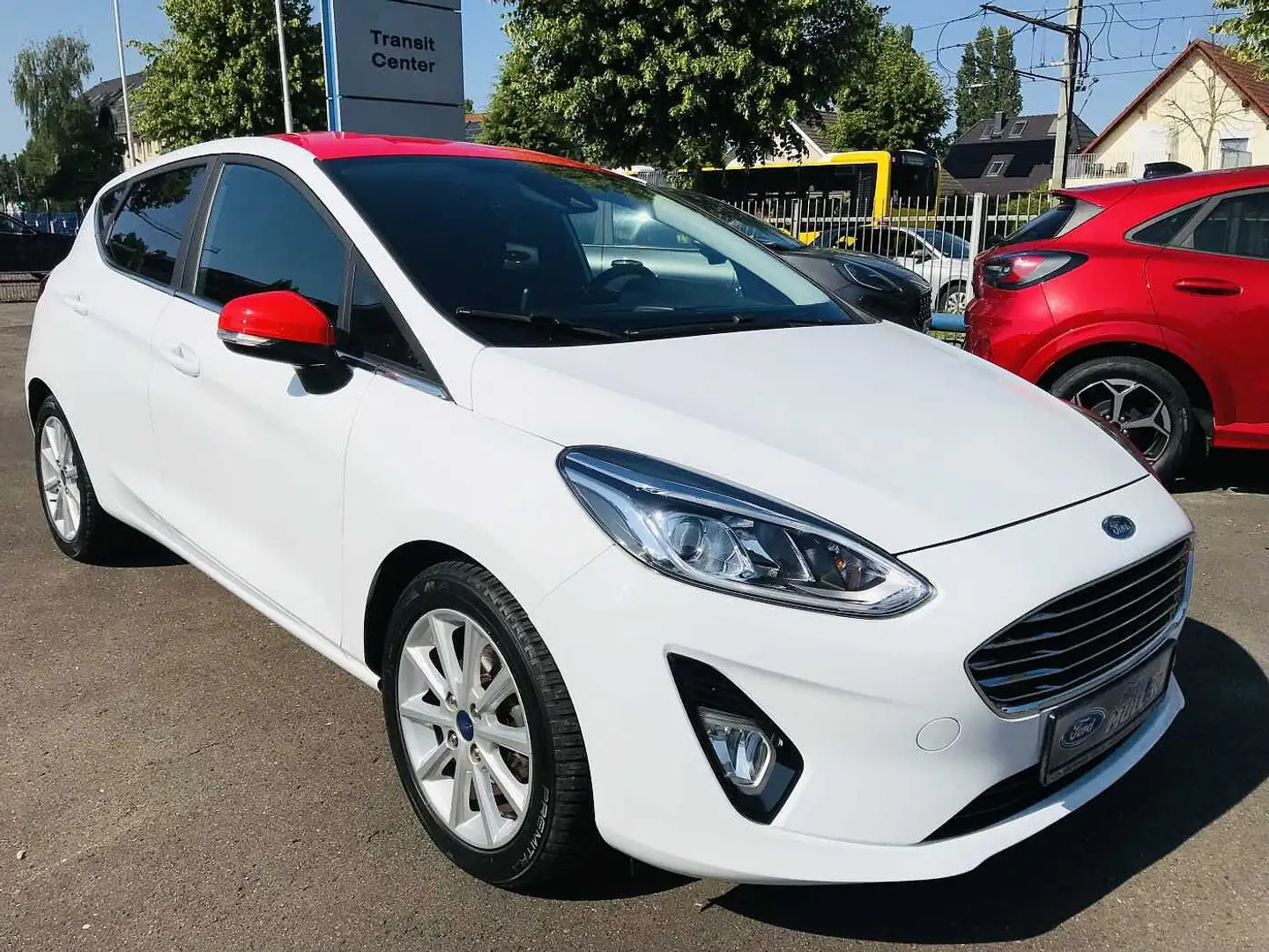Ford Fiesta 1.0EcoB.''TITANIUM''Navi,GJR,PDC Blanco - 1