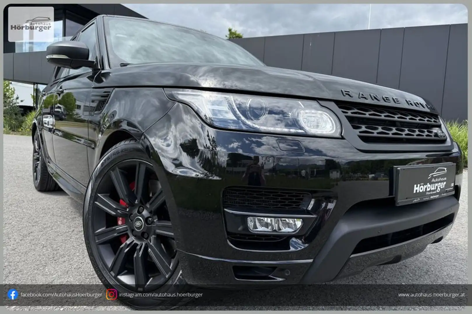 Land Rover Range Rover Sport 3,0 SDV6 HSE Dynamic Schwarz - 1