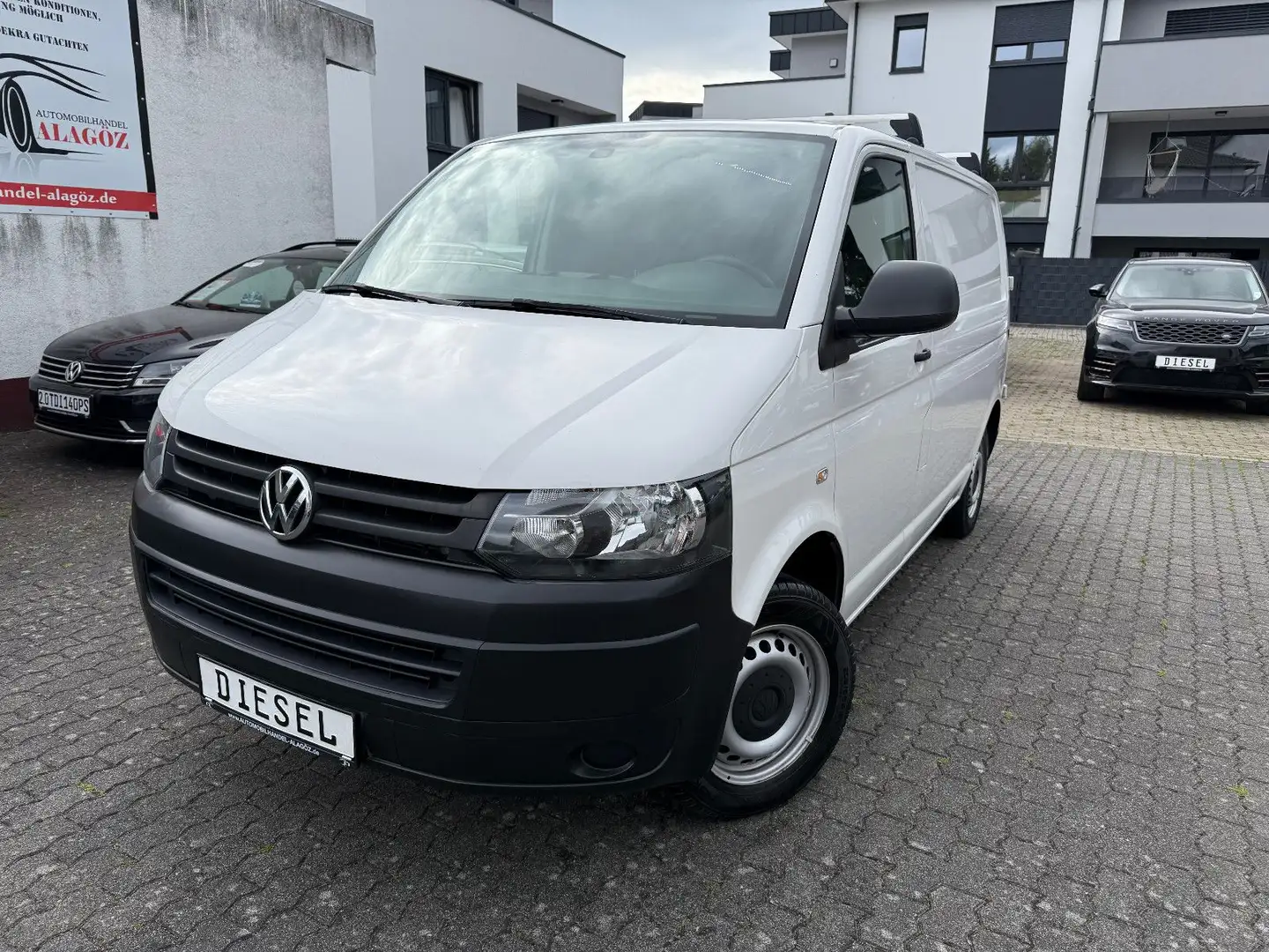 Volkswagen T5 Transporter T5 2.0 TDI TRANSPORTER KASTEN KLIMA PDC 3xSITZER Weiß - 1