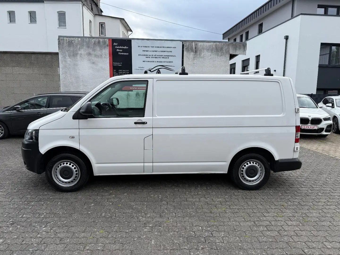 Volkswagen T5 Transporter T5 2.0 TDI TRANSPORTER KASTEN KLIMA PDC 3xSITZER Weiß - 2