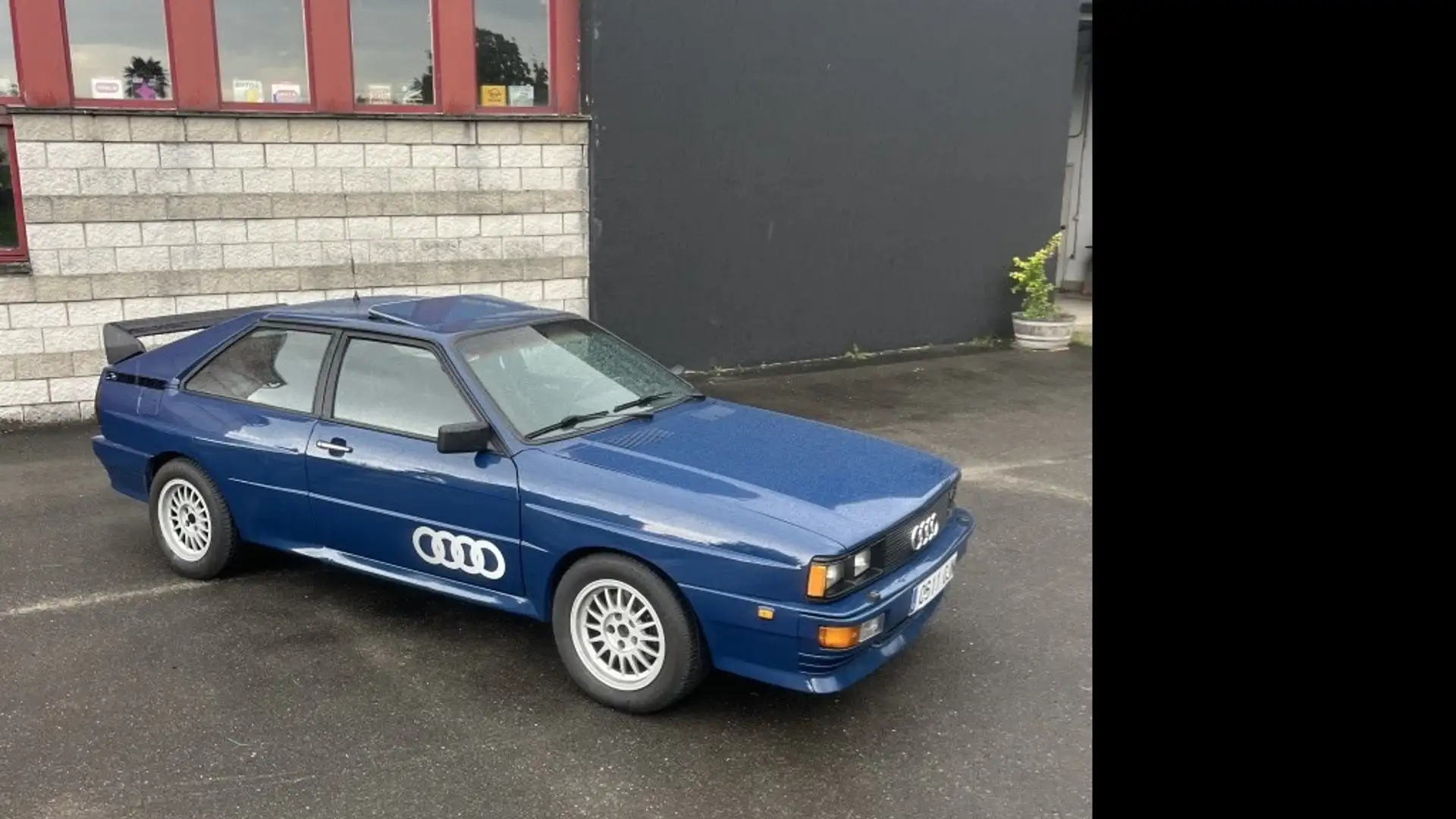 Audi QUATTRO Bleu - 1