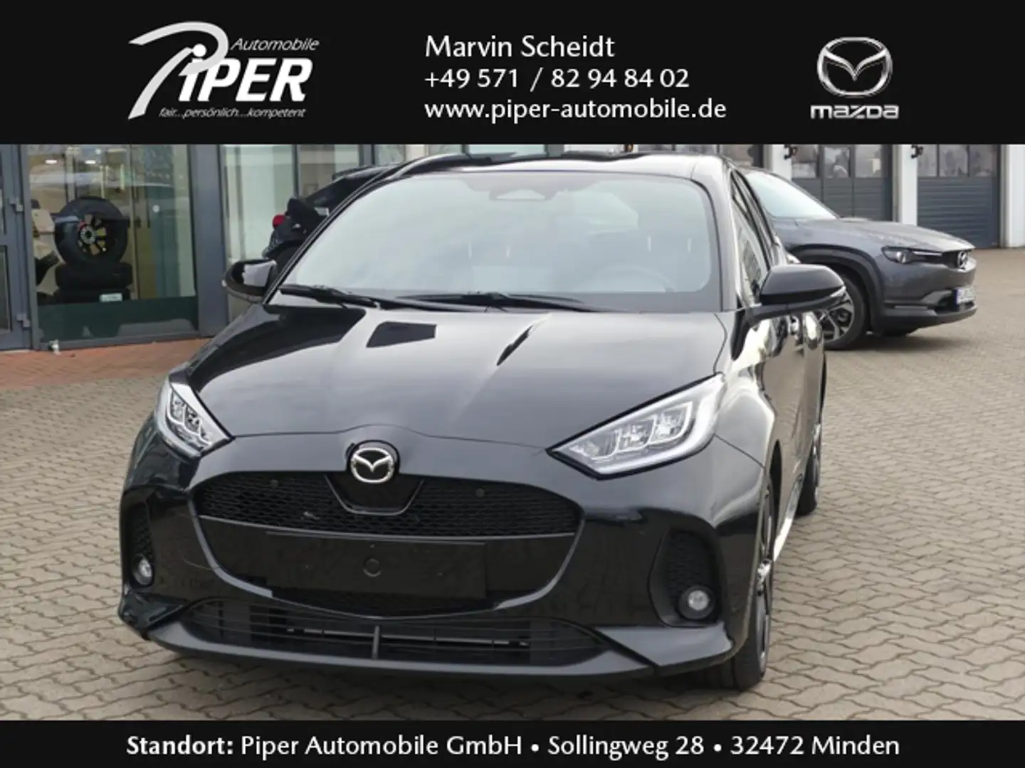 Mazda 2 Hybrid 1.5L Hybrid VVT-i 116 PS e-CVT FWD HOMURA Schwarz - 1