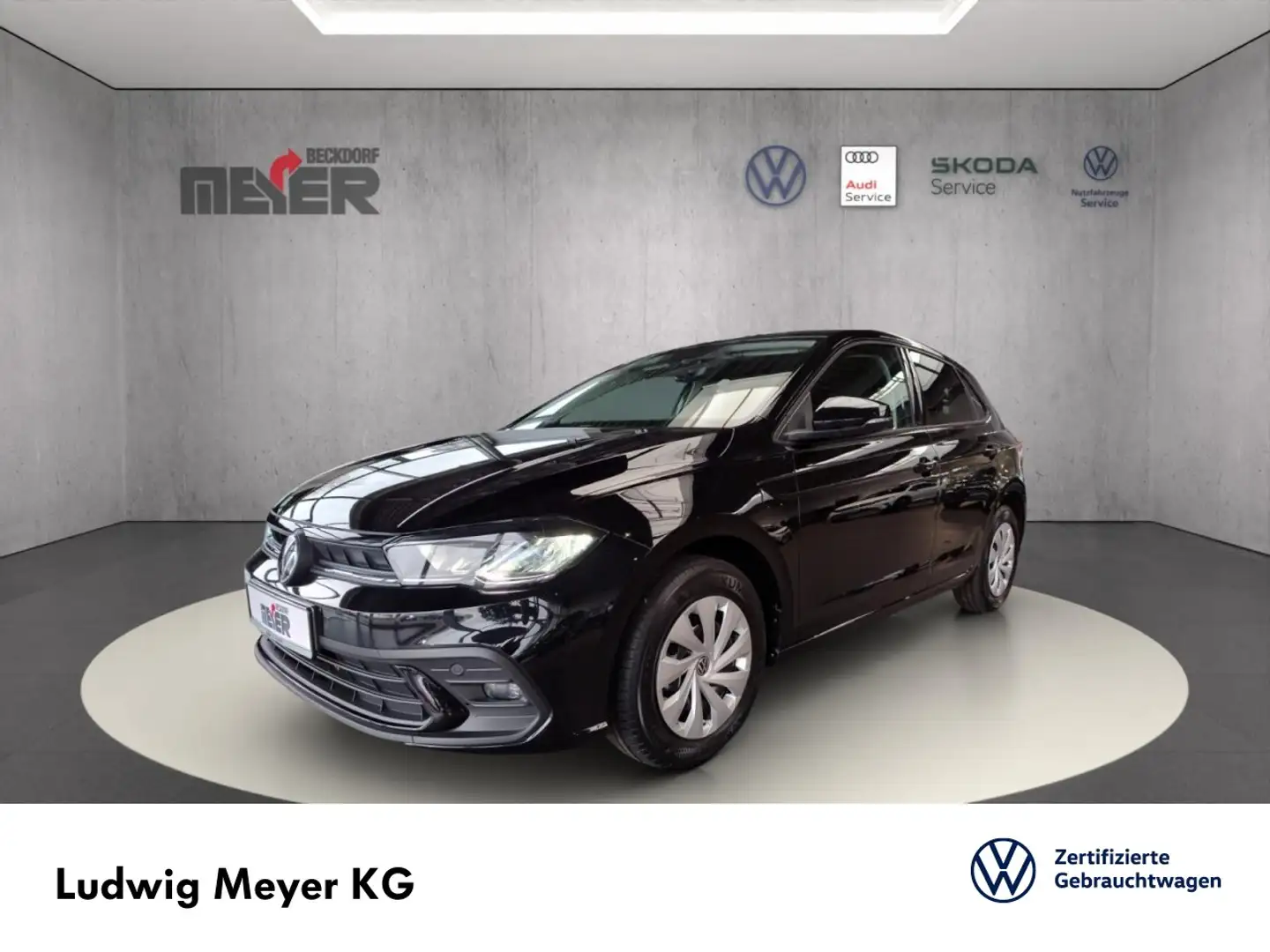 Volkswagen Polo Life 1.0 TSI Klima Navi Einparkhilfe Sitzheizung Schwarz - 1