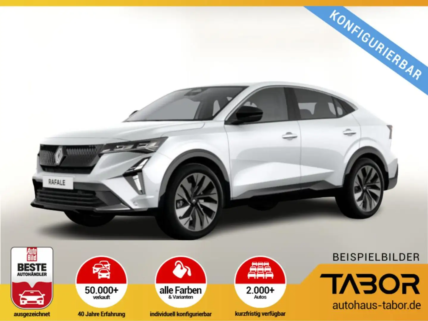 Renault Rafale Techno Full Hybrid E-Tech 200 Weiß - 1