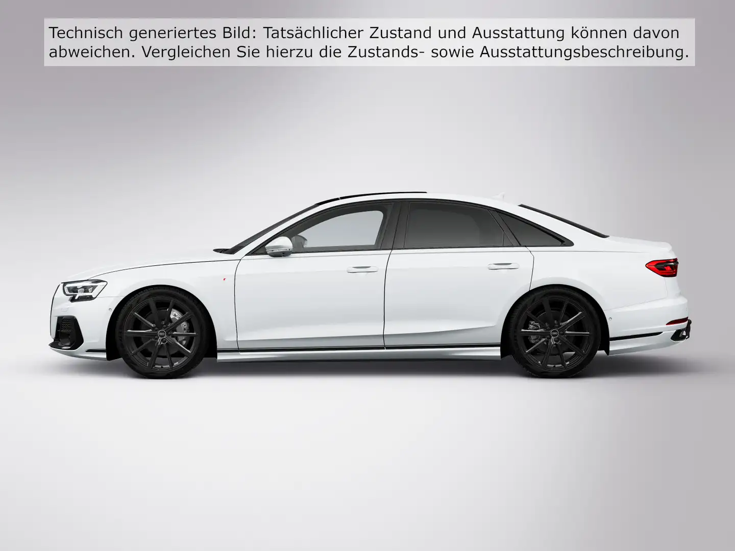 Audi A8 50 TDI S-line tiptronic  AHK 360° KAMERA HEAD Weiß - 2