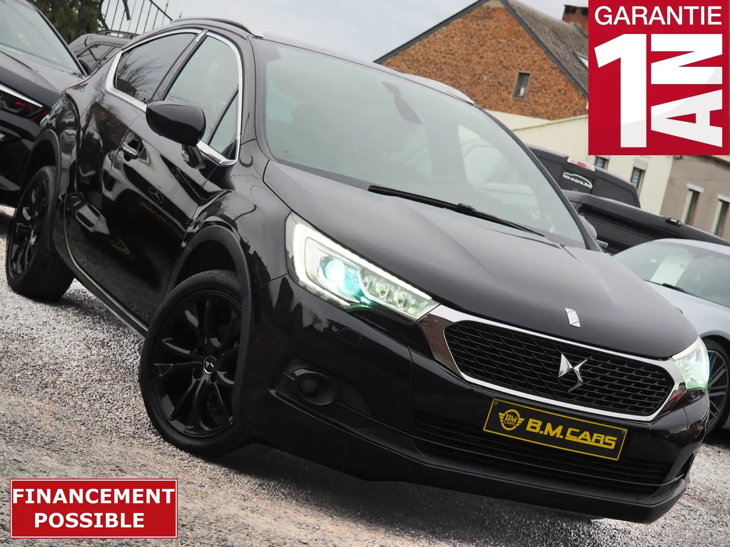 DS Automobiles DS 4 Crossback 1.6 BlueHDi✅BUSINESS✅TVA 21%-CUIR-GPS-CLIM-CAM Negru - 1