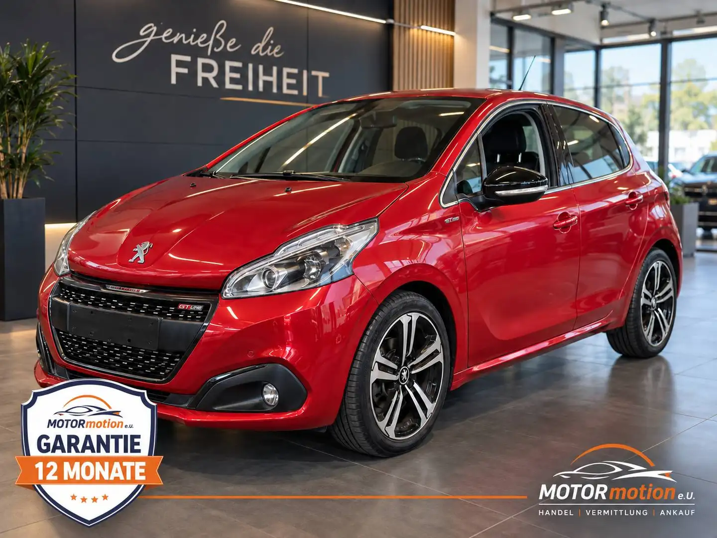 Peugeot 208 GT Line 1,2 PureTech 110 S&S Rot - 1