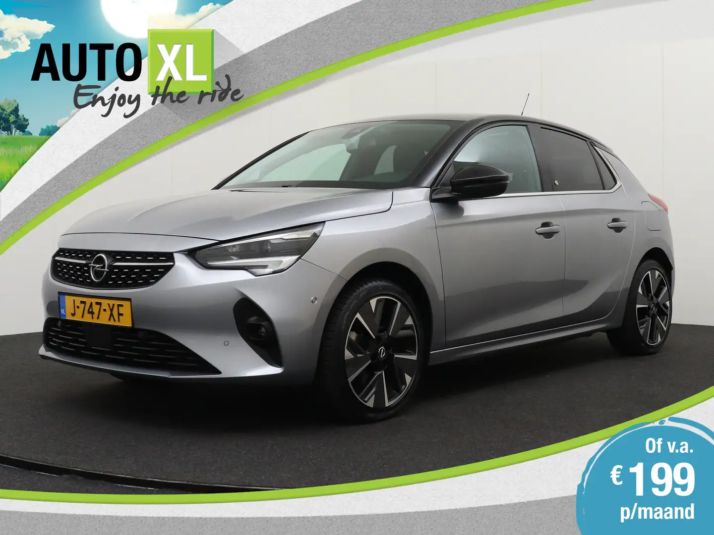 Opel Corsa-e Elegance 50 kWh Stuur+Stoelverw. Camera Carplay 17 Gris - 1