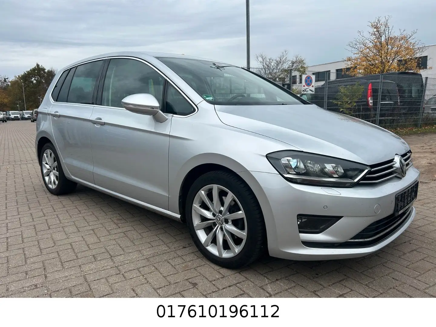 Volkswagen Golf Sportsvan Argent - 1