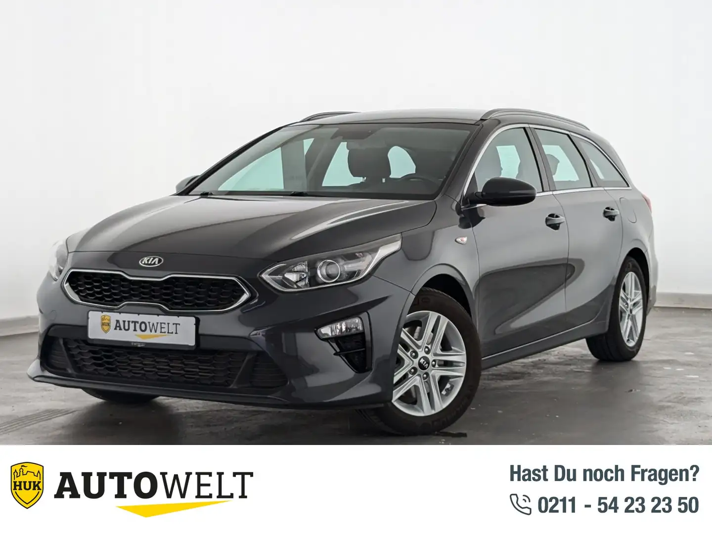 Kia Ceed / cee'd Ceed 1.4 TGDI Vision LED+NAVI+AHK+RFK+SHZ+TEMP+ BC Grey - 1