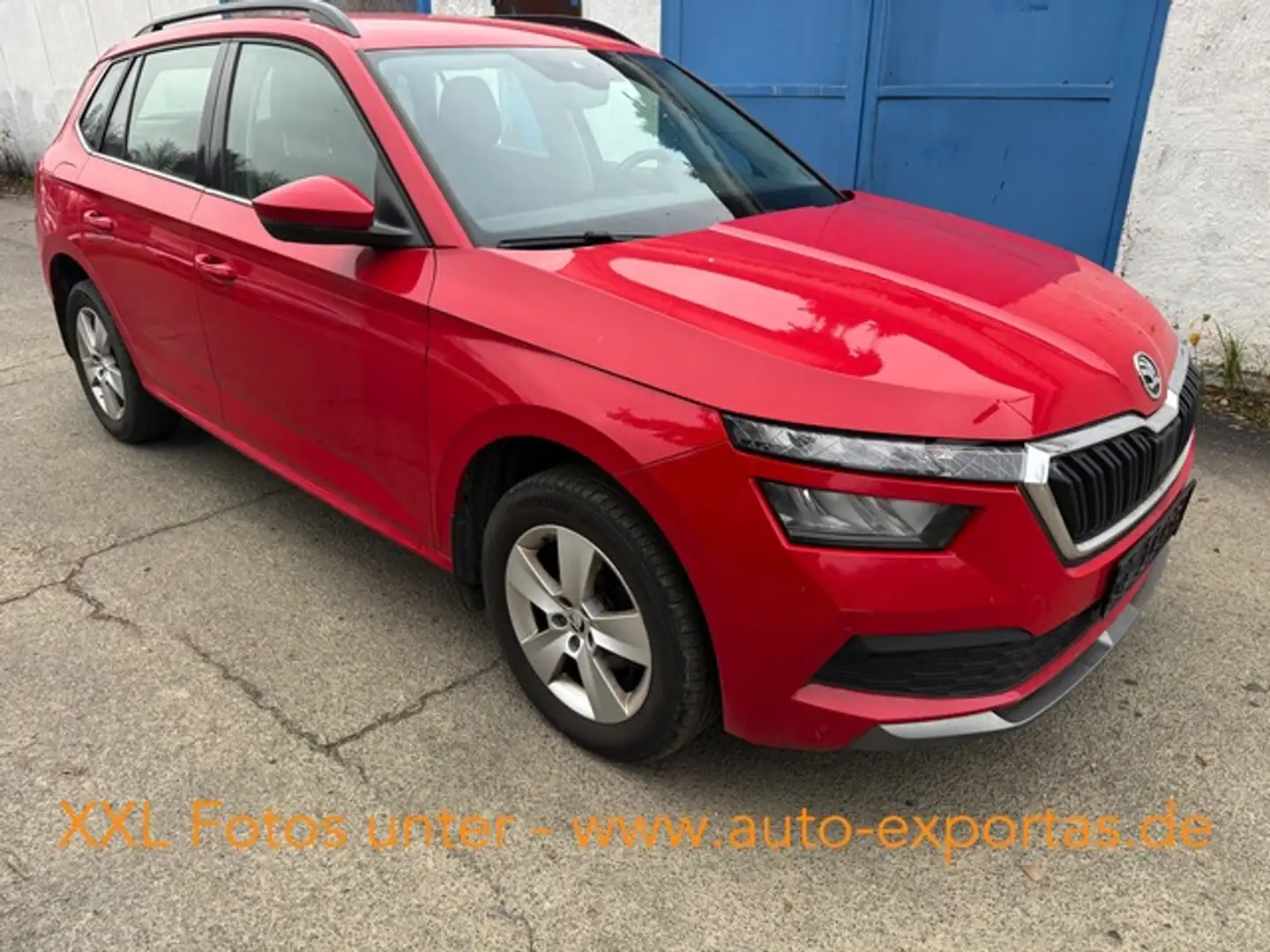 Skoda Kamiq 1.6TDI DSG AMBITION,Klima,TÜV,Alu,SitzH Rot - 1