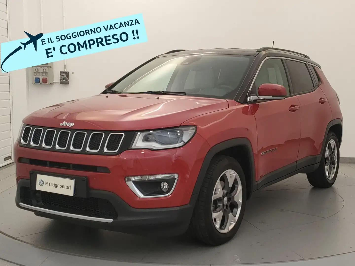 Jeep Compass Compass 1.6 Multijet II 2WD Limited Roşu - 1