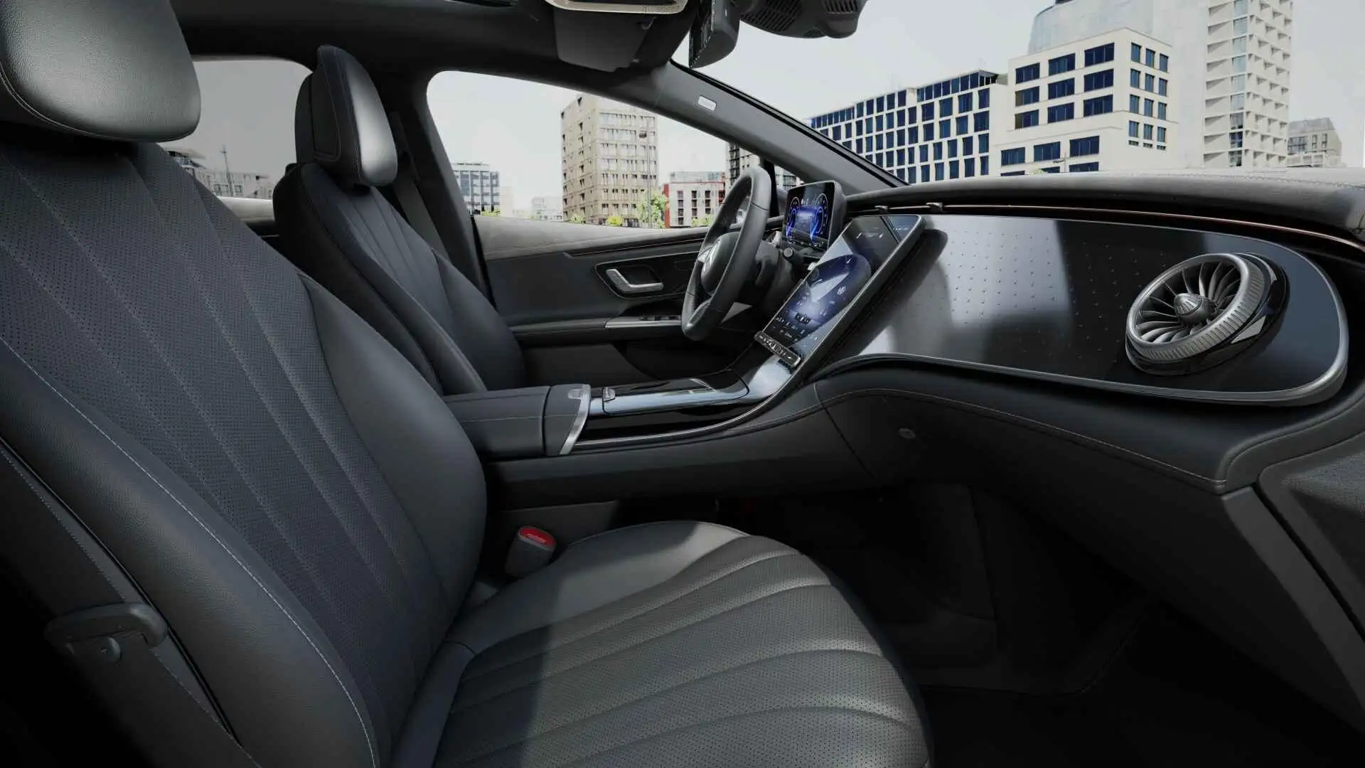 Mercedes-Benz EQE 300 Berline Business Line | Panoramisch Dak | Verwarmd Gris - 2