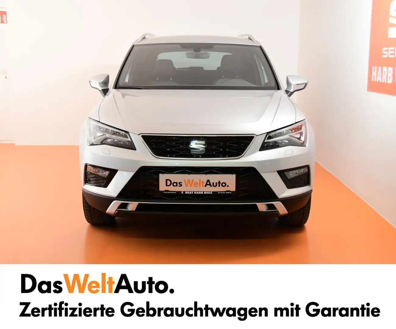 SEAT Ateca Xcellence 1.5 TSI ACT Silber - 2